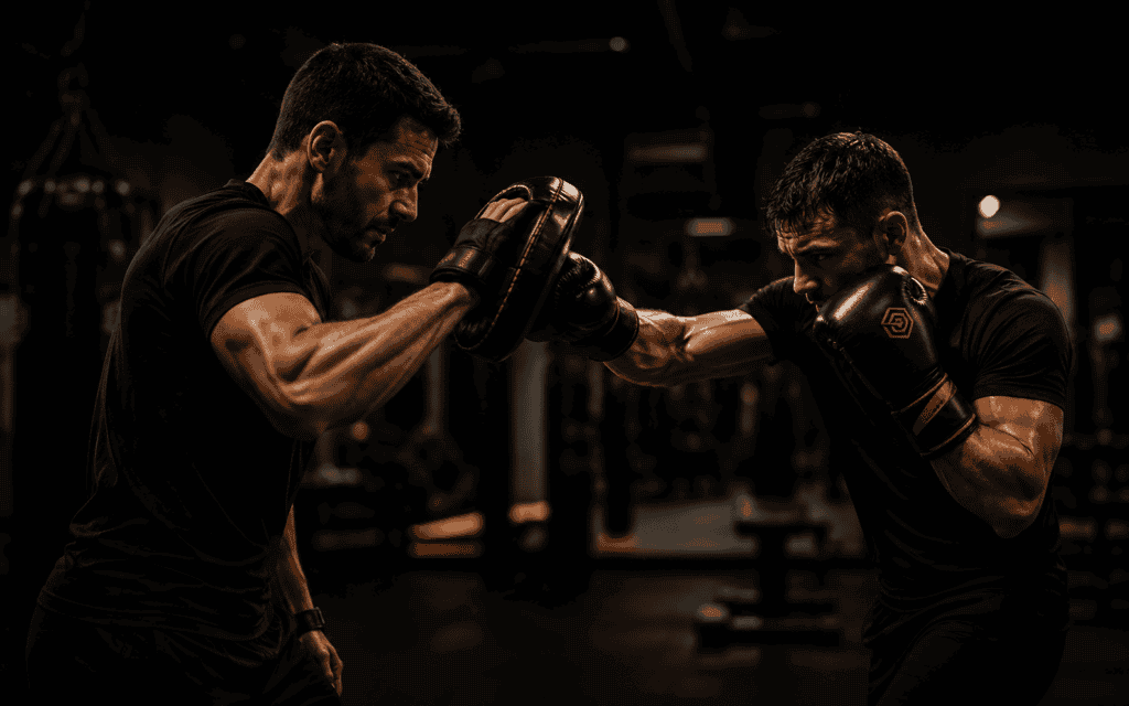 Allenamento di kickboxing e K1 con coach a Latina